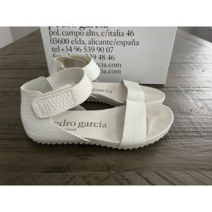 Pedro Garcia White Sandals